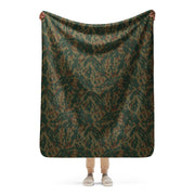Barvikha Mountain Russian CAMO Sherpa Blanket - 50″×60″