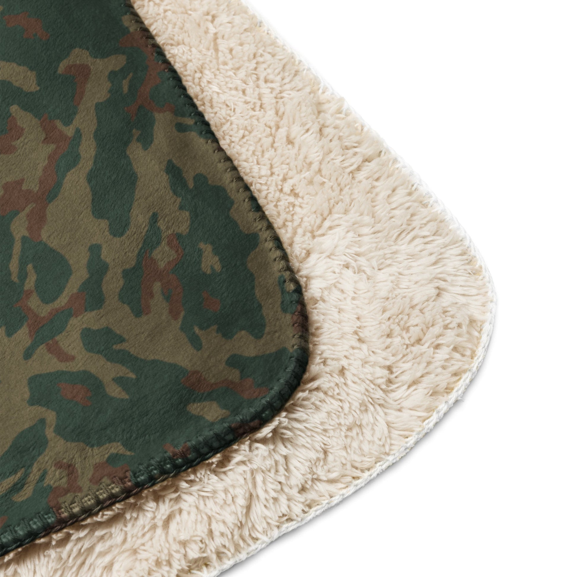 Russian Barvikha Mountain CAMO Sherpa blanket - Blanket