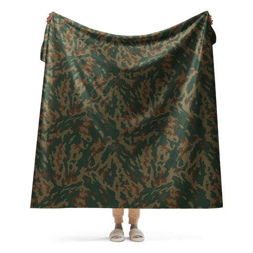 Barvikha Mountain Russian CAMO Sherpa Blanket - 60″×80″