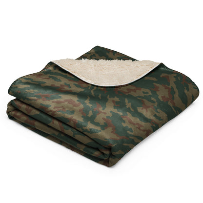 Russian Barvikha Mountain CAMO Sherpa blanket - Blanket