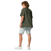 Barvikha Mountain Russian CAMO Unisex Short-Sleeve Button Shirt - Button-Up