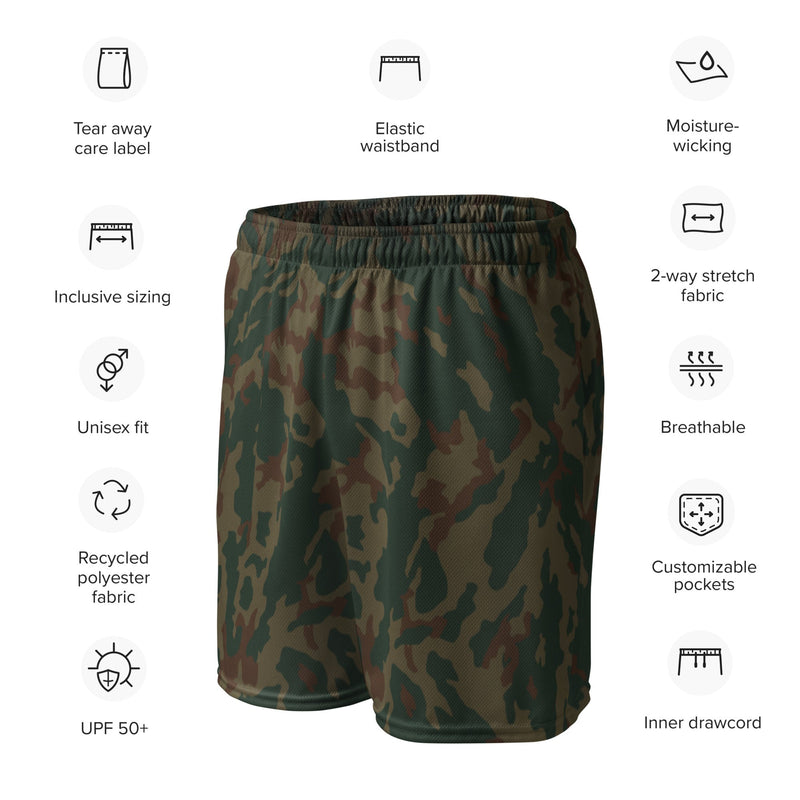 Barvikha Mountain Russian CAMO Unisex Mesh Shorts