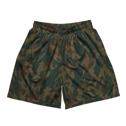 Russian Barvikha Mountain CAMO Unisex mesh shorts - 2XS - Mesh Shorts