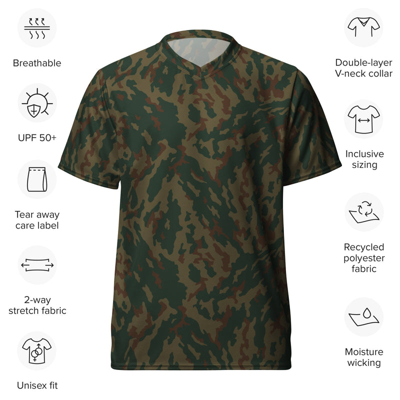 Barvikha Mountain Russian CAMO Unisex Sports Jersey