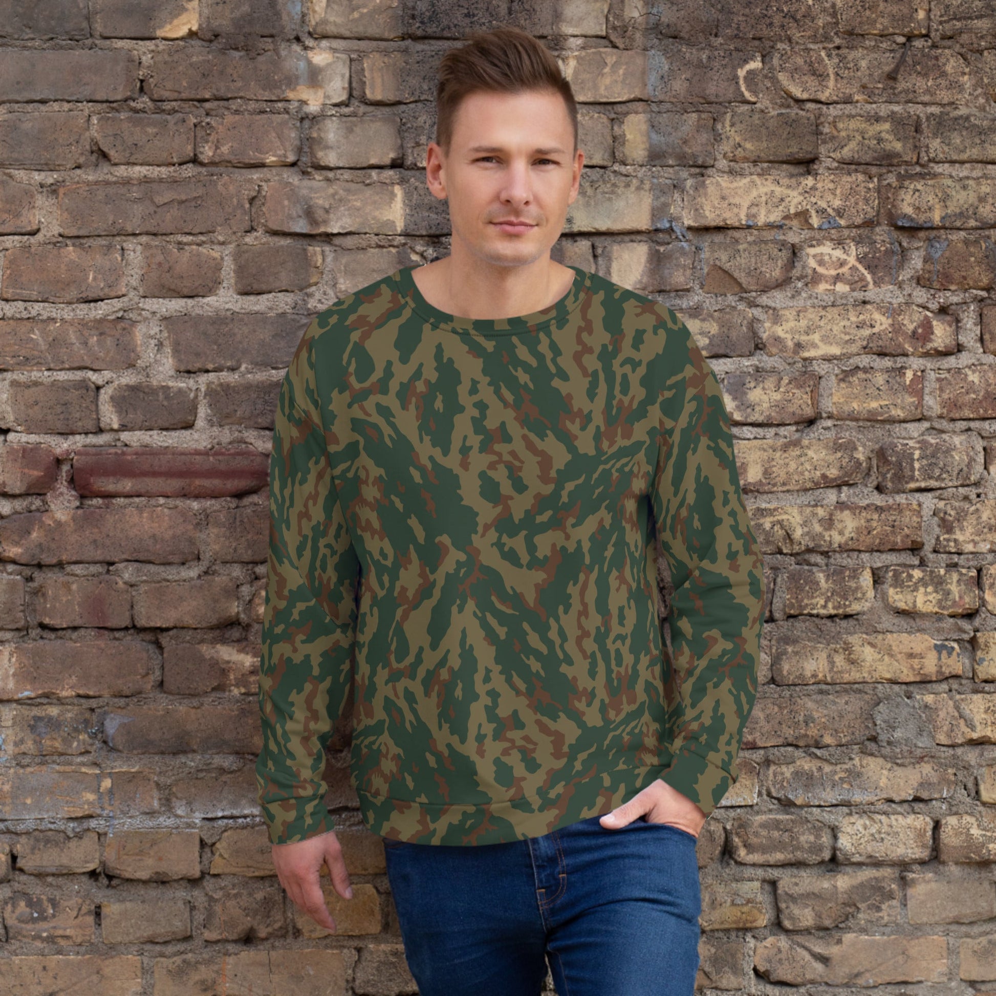 Russian Barvikha Mountain CAMO Unisex Sweatshirt - 2XS