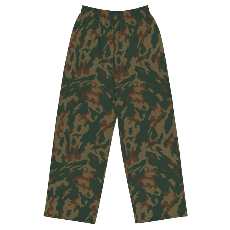 Barvikha Mountain Russian CAMO Unisex Wide-Leg Leisure Pants - 2XS - Pant