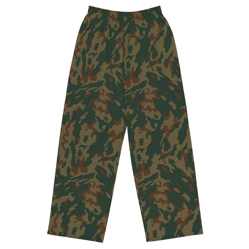Barvikha Mountain Russian CAMO Unisex Wide-Leg Leisure Pants - 2XS - Pant