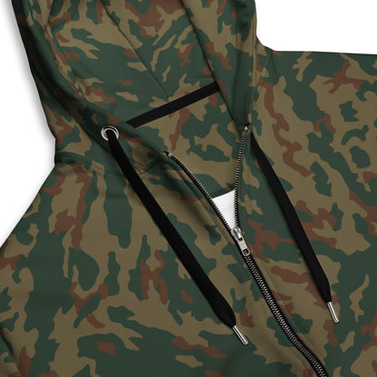 Russian Barvikha Mountain CAMO Unisex Zip Hoodie