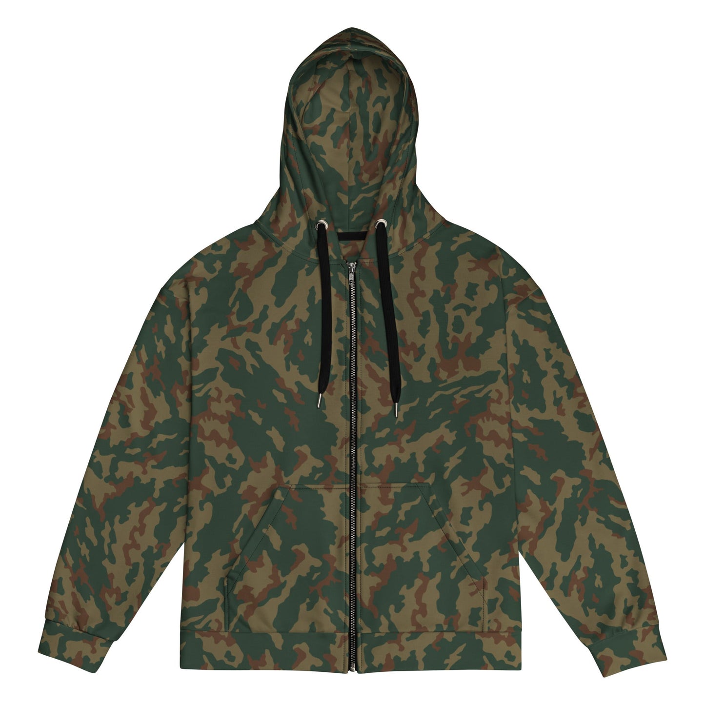 Russian Barvikha Mountain CAMO Unisex Zip Hoodie - 2XS