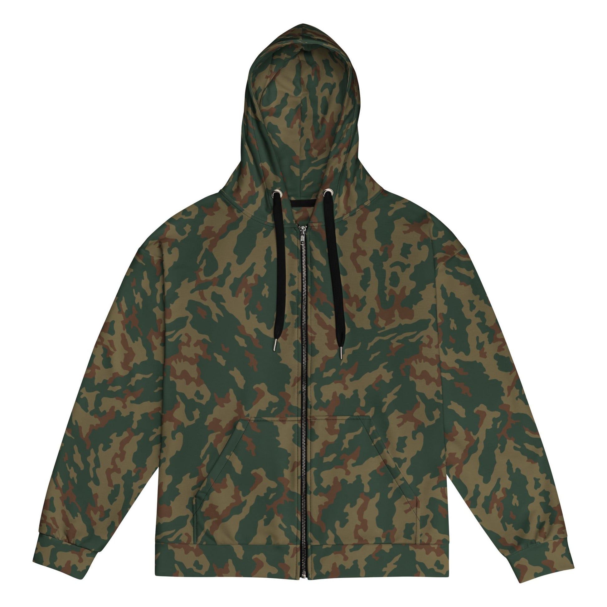 Russian Barvikha Mountain CAMO Unisex Zip Hoodie - 2XS