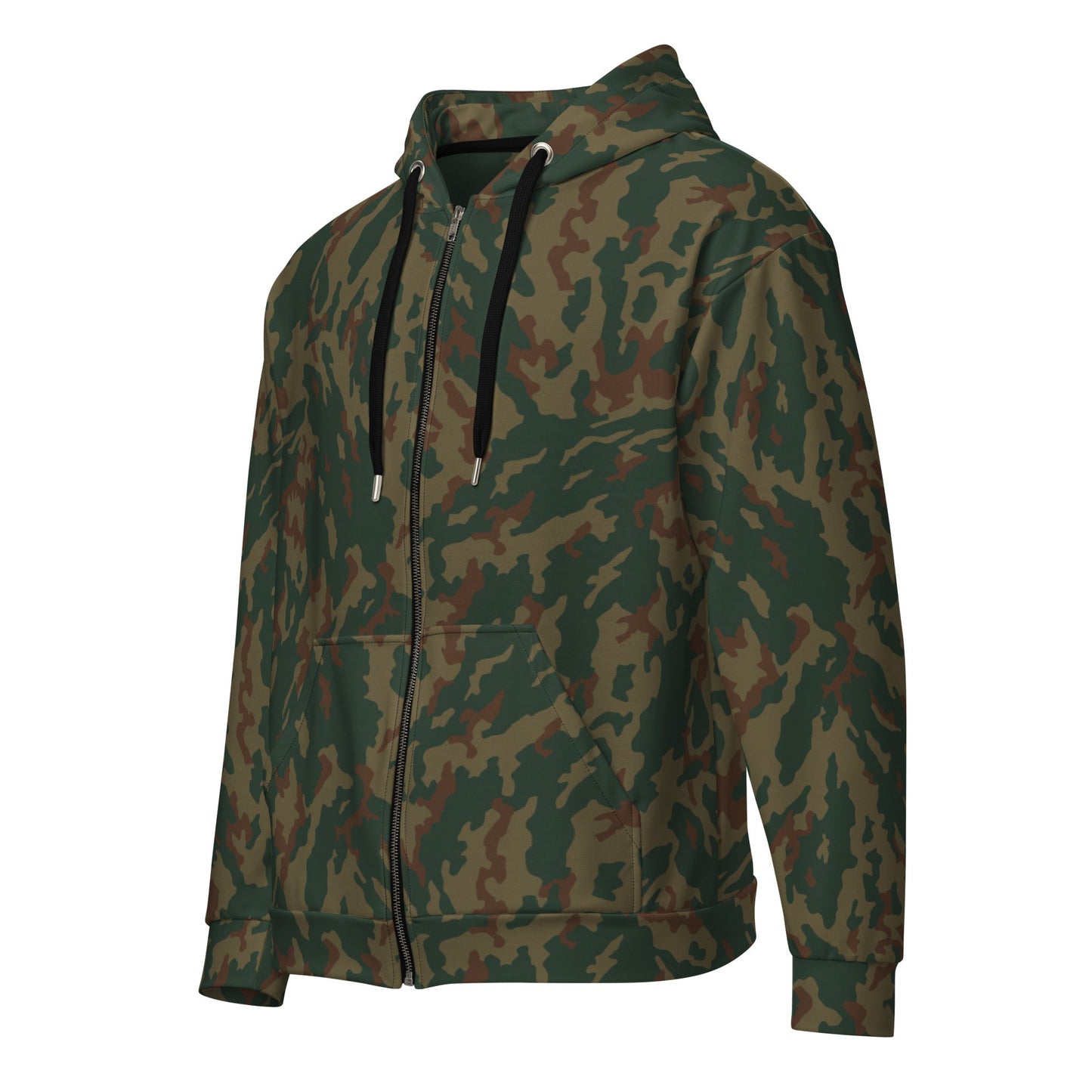 Russian Barvikha Mountain CAMO Unisex Zip Hoodie