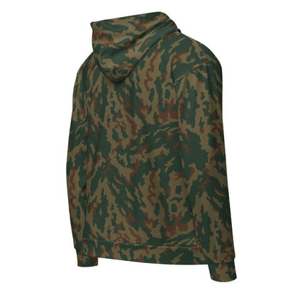 Russian Barvikha Mountain CAMO Unisex Zip Hoodie