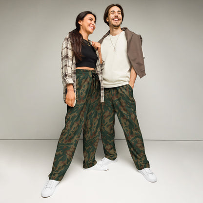 Russian Barvikha Mountain CAMO Unisex Wide-Leg Joggers - 2XS