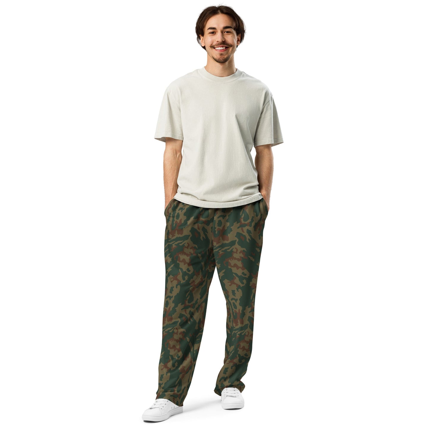 Russian Barvikha Mountain CAMO Unisex Wide-Leg Joggers