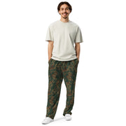 Barvikha Mountain Russian CAMO Unisex Wide-Leg Joggers