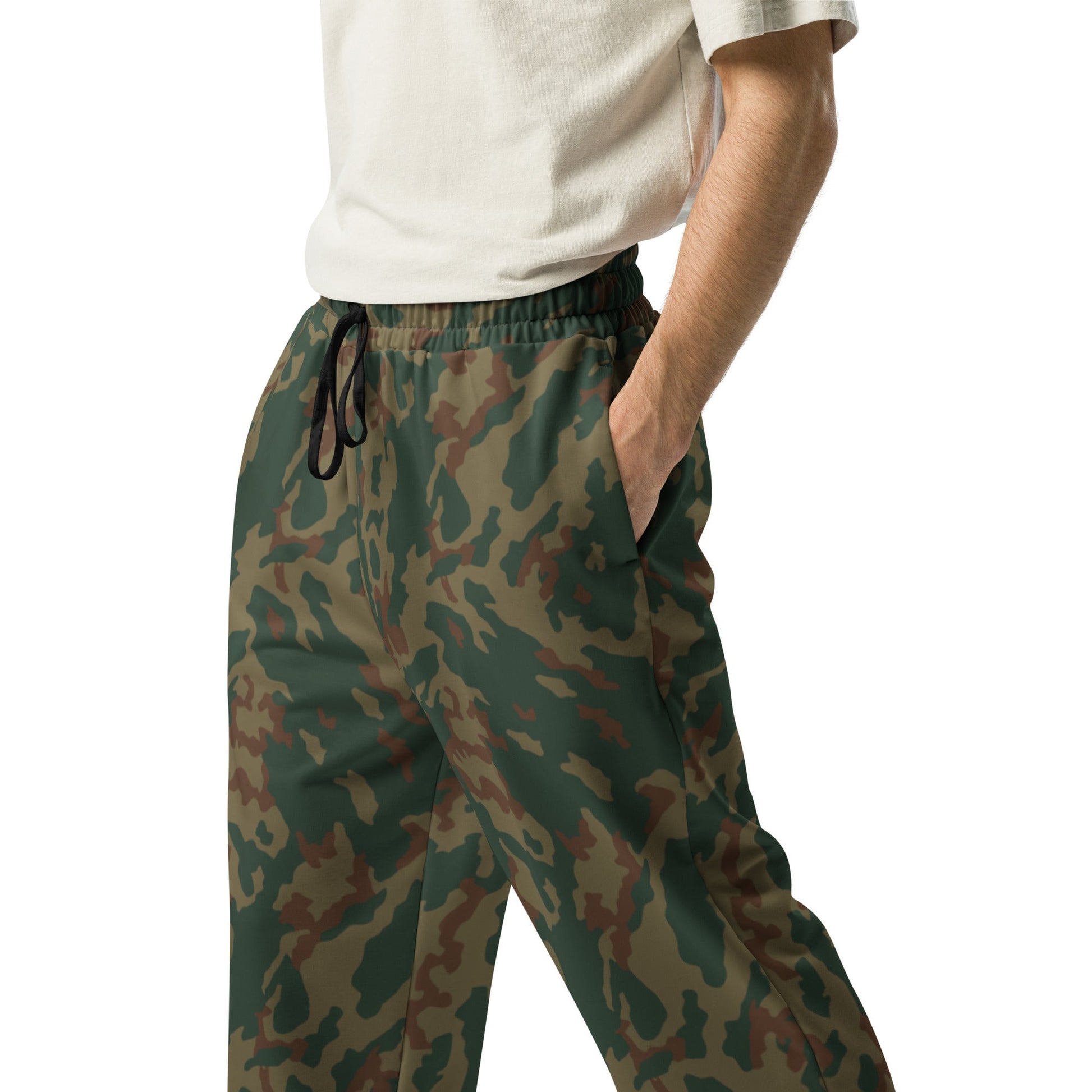 Russian Barvikha Mountain CAMO Unisex Wide-Leg Joggers
