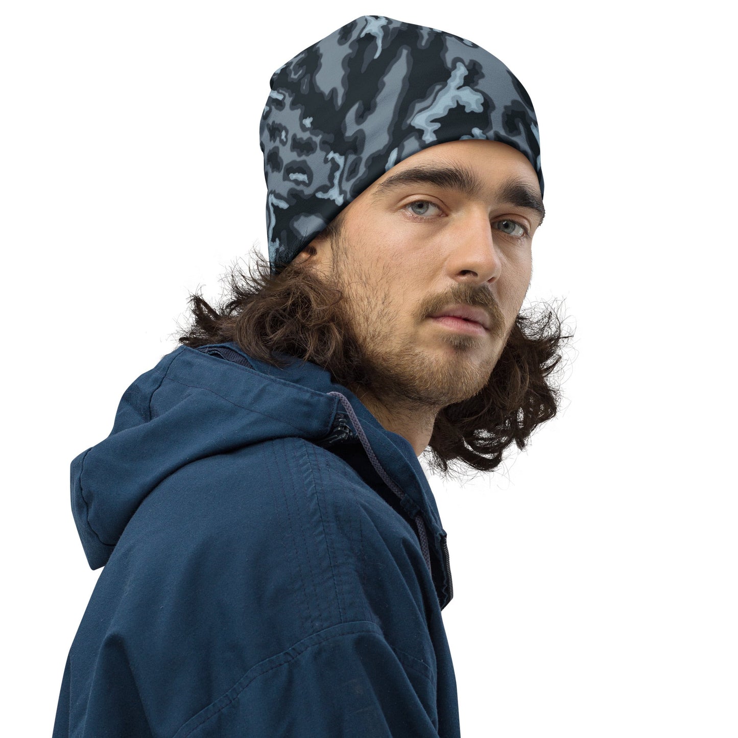 Russian Barvikha Night CAMO Beanie - Beanies