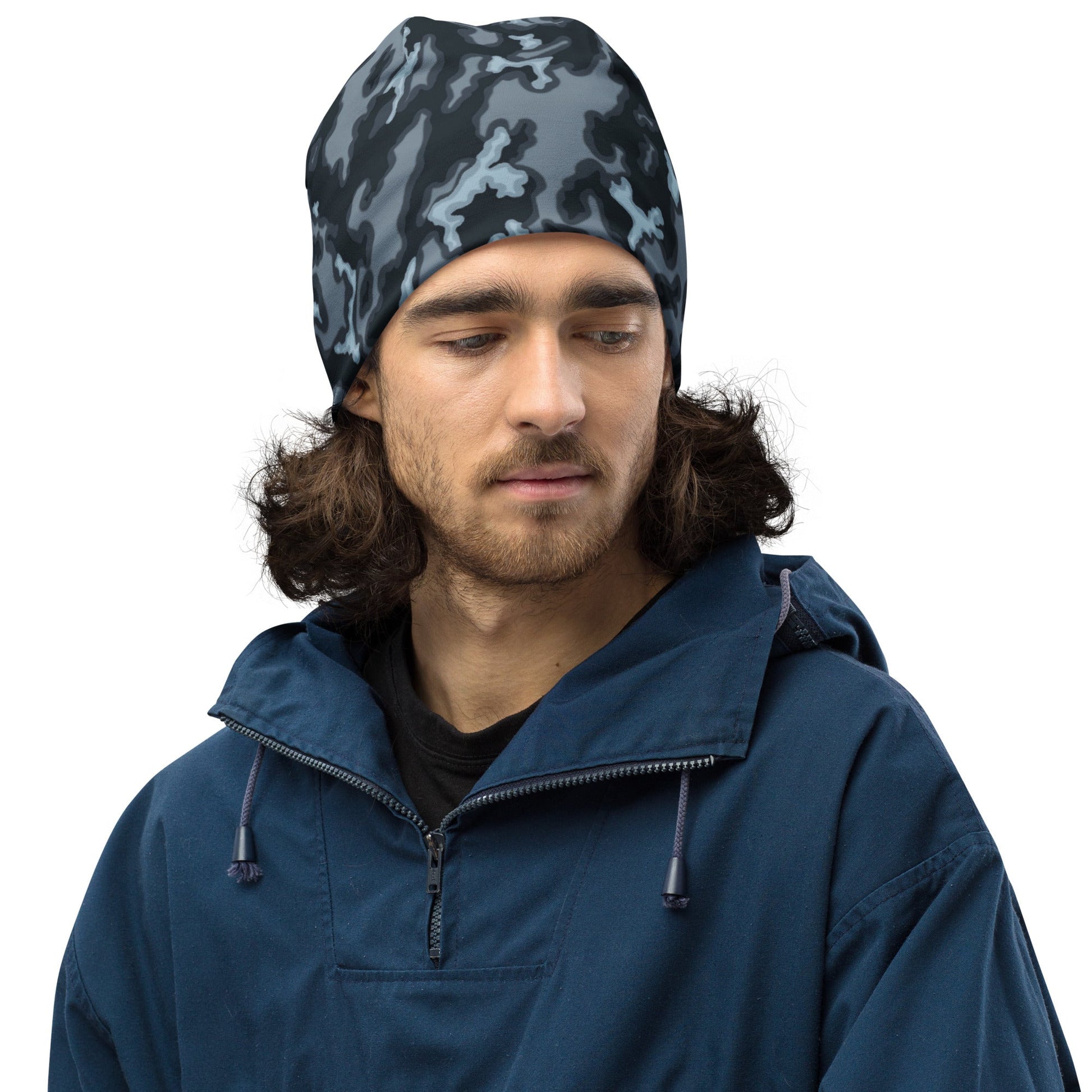 Russian Barvikha Night CAMO Beanie - Beanies