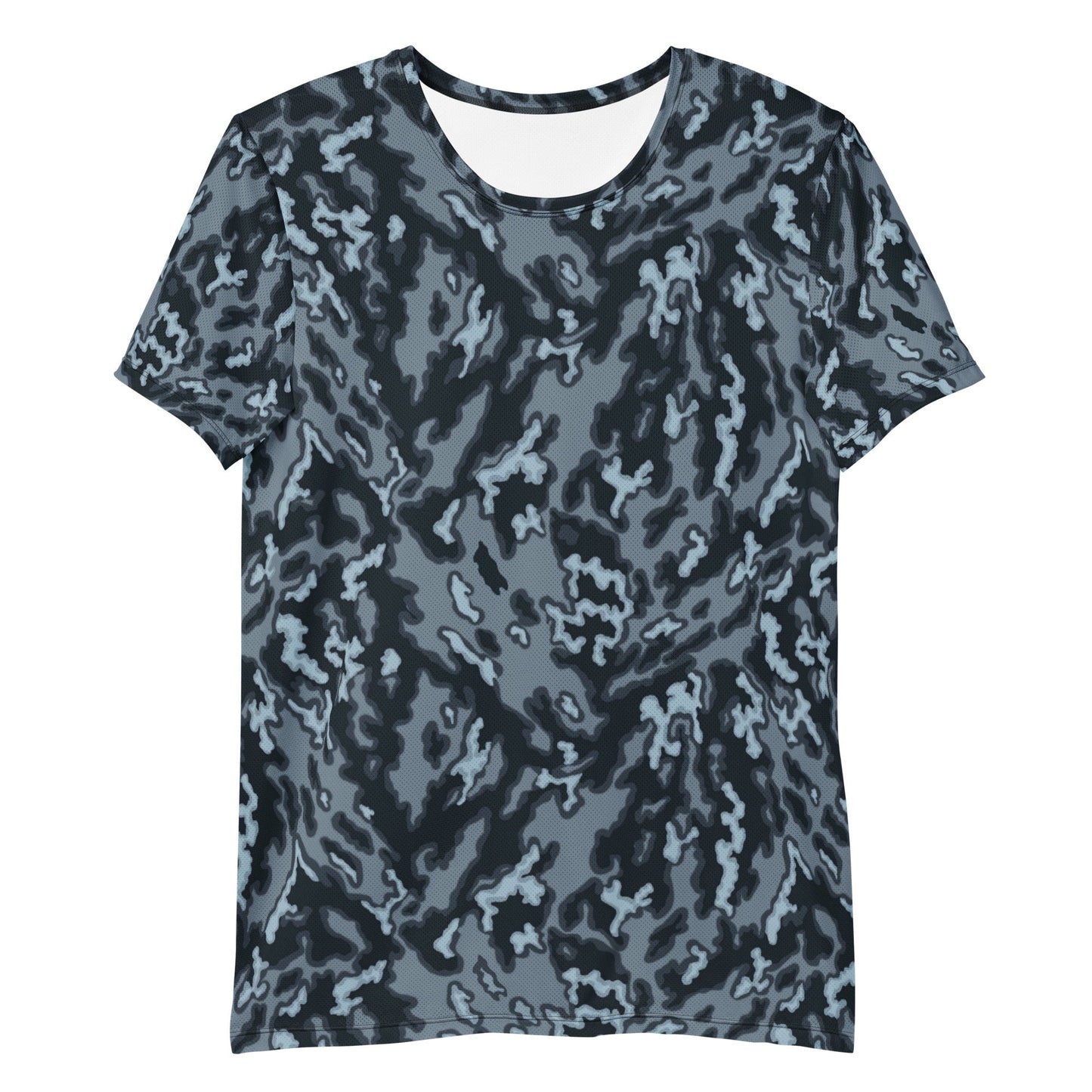 Russian Barvikha Night CAMO Mens athletic t-shirt - Athletic T-Shirts