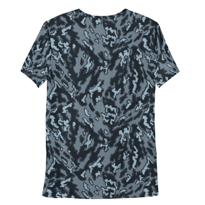 Russian Barvikha Night CAMO Mens athletic t-shirt - Athletic T-Shirts