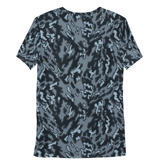 Russian Barvikha Night CAMO Mens athletic t-shirt - Athletic T-Shirts