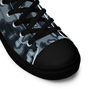 Barvikha Night Russian CAMO Mens High-Top Canvas Shoes