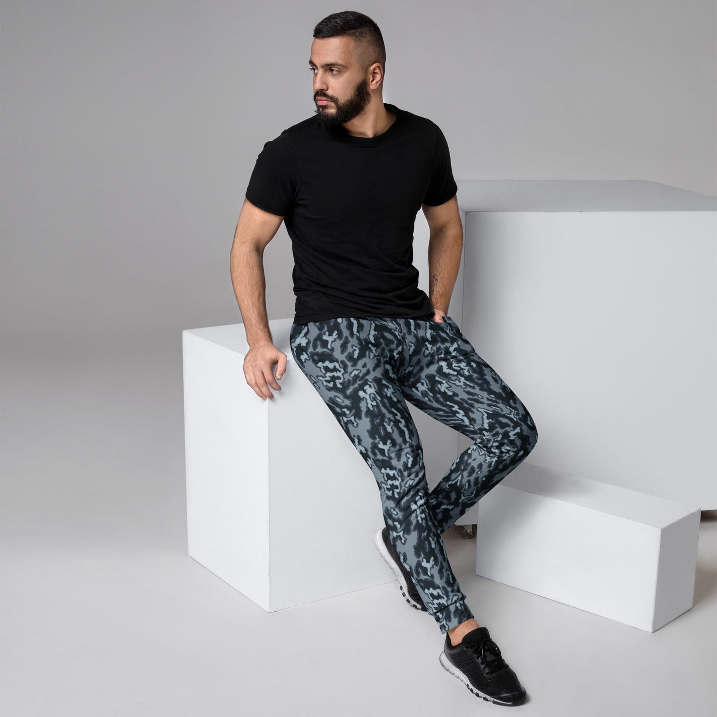 Russian Barvikha Night CAMO Mens Joggers - XS