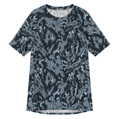 Russian Barvikha Night CAMO Mens Short-Sleeve Rash Guard - 2XS - Short-sleeve Guards