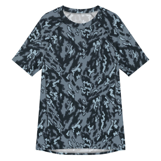 Russian Barvikha Night CAMO Mens Short-Sleeve Rash Guard - 2XS - Short-sleeve Guards
