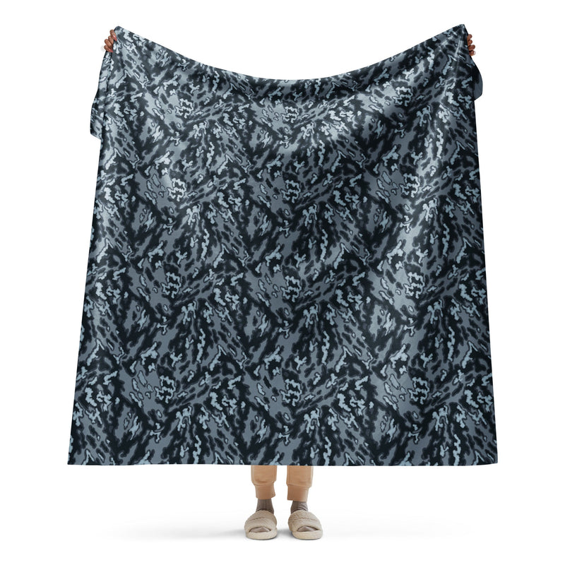 Barvikha Night Russian CAMO Sherpa Blanket - 60″×80″