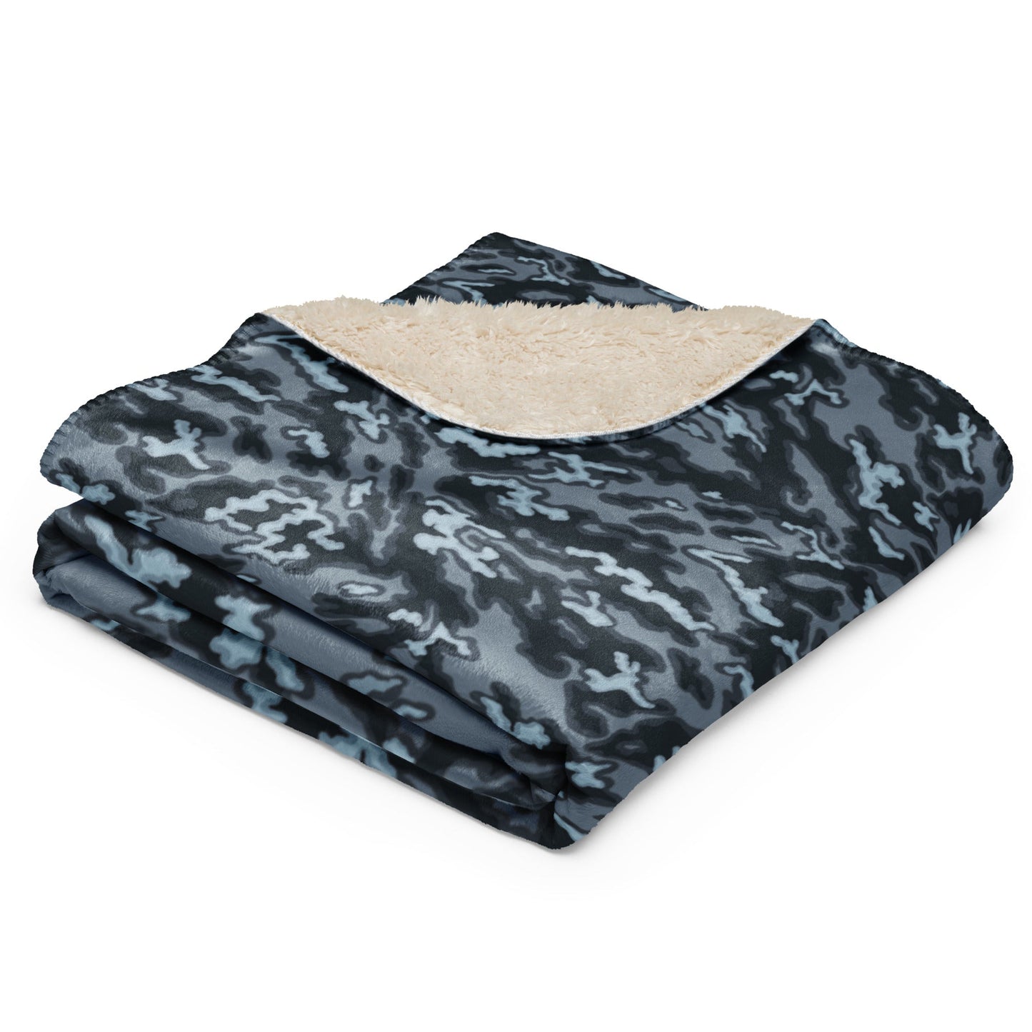Russian Barvikha Night CAMO Sherpa blanket - Blankets