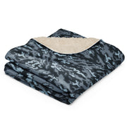 Barvikha Night Russian CAMO Sherpa Blanket