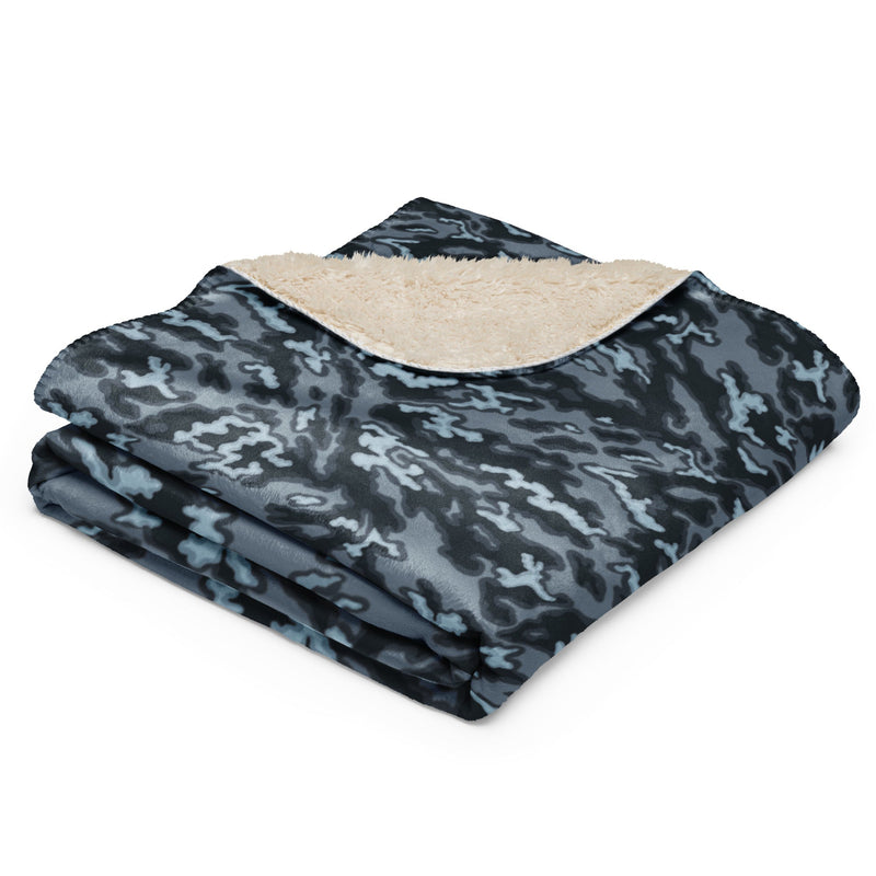 Barvikha Night Russian CAMO Sherpa Blanket
