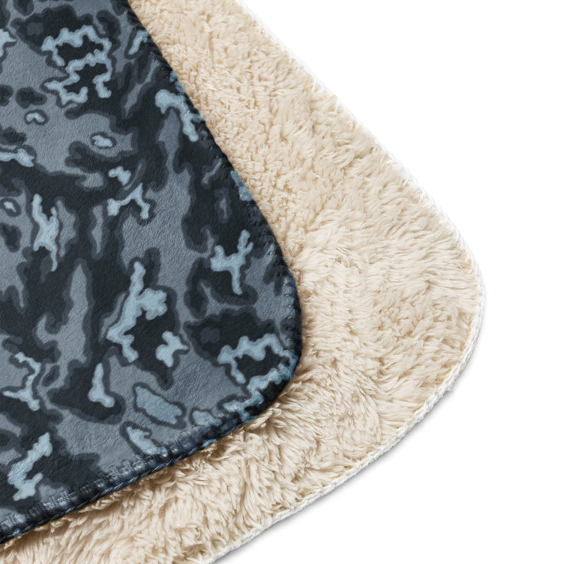 Barvikha Night Russian CAMO Sherpa Blanket