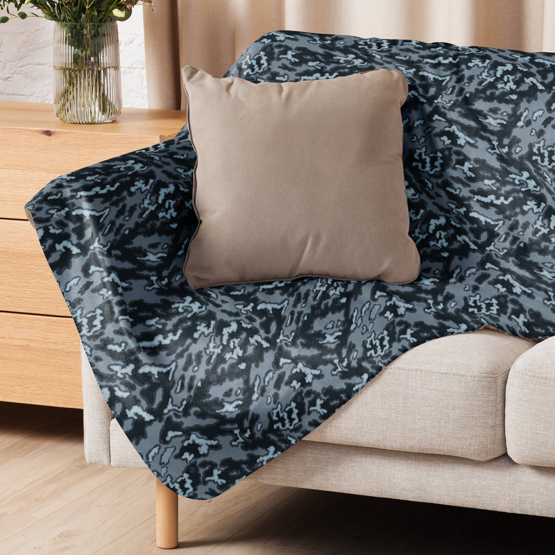Barvikha Night Russian CAMO Sherpa Blanket