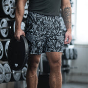 Barvikha Night Russian CAMO Unisex Athletic Long Shorts - 2XS