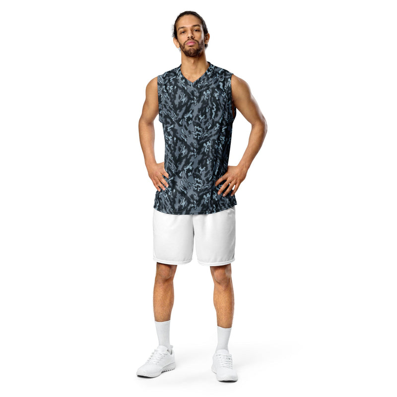 Barvikha Night Russian CAMO Unisex Basketball Jersey