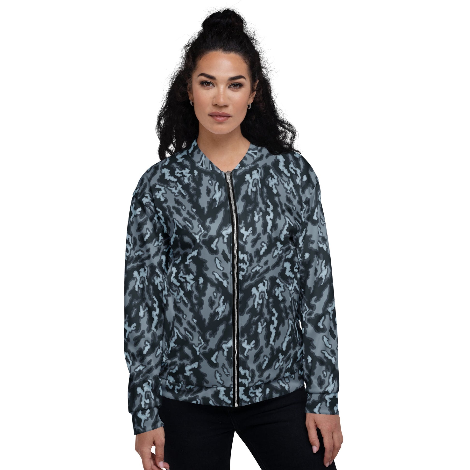Russian Barvikha Night CAMO Unisex Bomber Jacket - Jackets