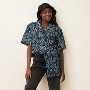 Barvikha Night Russian CAMO Unisex Short-Sleeve Button Shirt