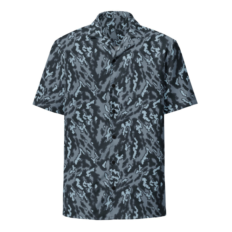 Barvikha Night Russian CAMO Unisex Short-Sleeve Button Shirt