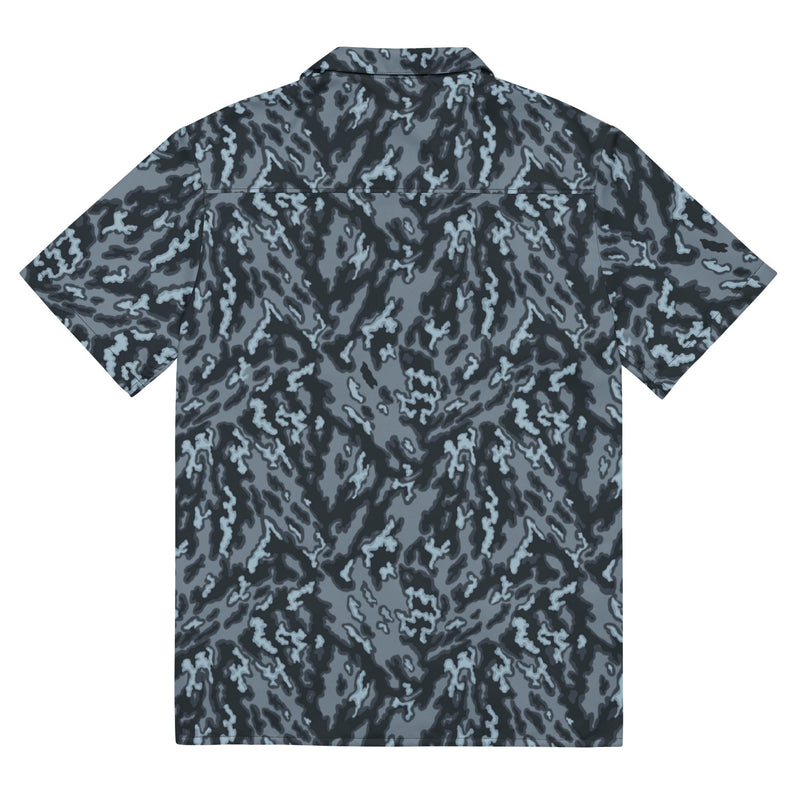 Barvikha Night Russian CAMO Unisex Short-Sleeve Button Shirt