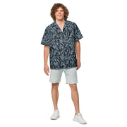Barvikha Night Russian CAMO Unisex Short-Sleeve Button Shirt