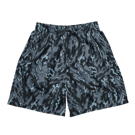 Russian Barvikha Night CAMO Unisex mesh shorts - 2XS - Mesh Shorts