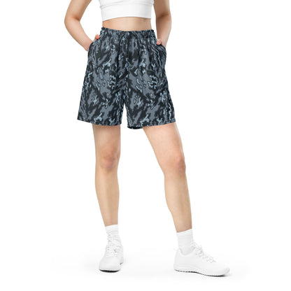 Russian Barvikha Night CAMO Unisex mesh shorts - Mesh Shorts