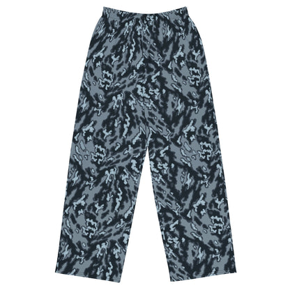 Russian Barvikha Night CAMO unisex wide-leg pants - 2XS - Wide-leg Pants