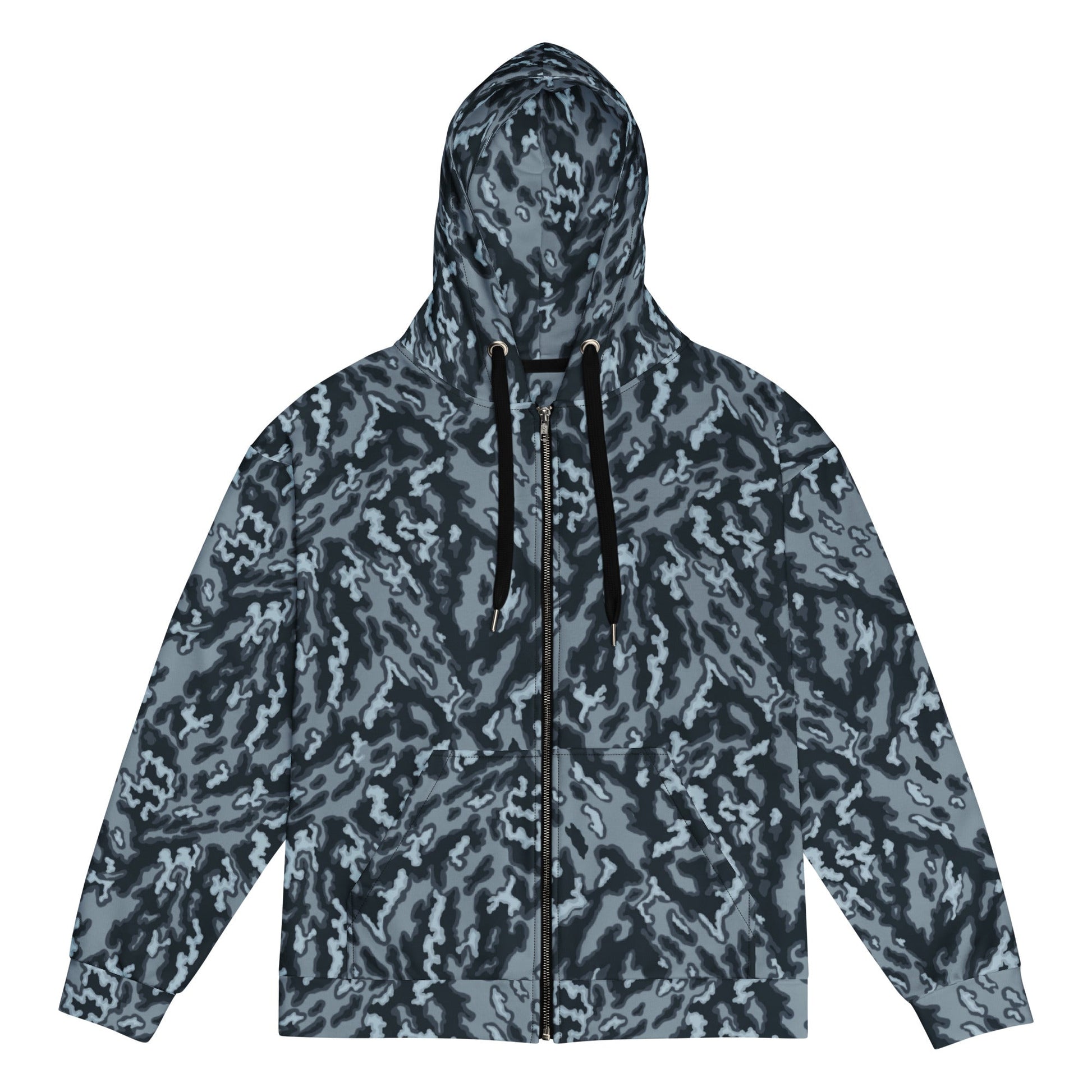 Russian Barvikha Night CAMO Unisex Zip Hoodie - 2XS