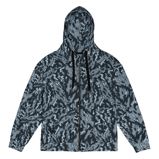 Russian Barvikha Night CAMO Unisex zip hoodie - 2XS - Zip Hoodies