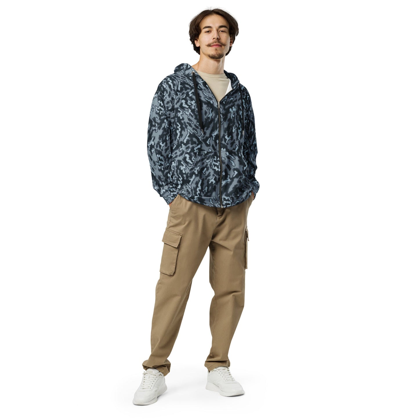 Russian Barvikha Night CAMO Unisex Zip Hoodie