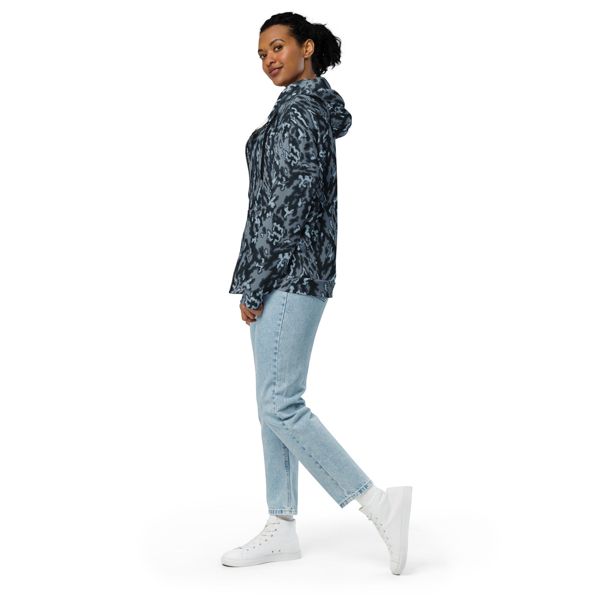 Russian Barvikha Night CAMO Unisex Zip Hoodie