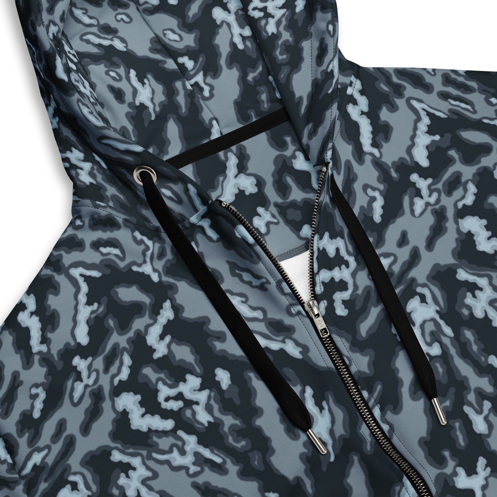 Russian Barvikha Night CAMO Unisex Zip Hoodie